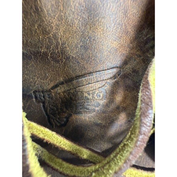 Red Wing Mens Heritage Wabasha Chukka Boots Shoes Size 8 E Wide 9184 Vibram USA - Picture 10 of 13